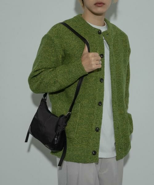 SENSE OF PLACE by URBAN RESEARCH / センスオブプレイス バイ アーバンリサーチ カーディガン・ボレロ | 『洗濯可』ミックスメランジクルーネックカーディガン | 詳細7