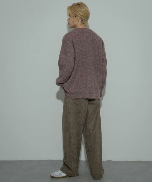 SENSE OF PLACE by URBAN RESEARCH / センスオブプレイス バイ アーバンリサーチ カーディガン・ボレロ | 『洗濯可』ミックスメランジクルーネックカーディガン | 詳細26