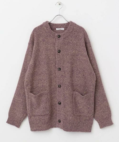 SENSE OF PLACE by URBAN RESEARCH / センスオブプレイス バイ アーバンリサーチ カーディガン・ボレロ | 『洗濯可』ミックスメランジクルーネックカーディガン | 詳細27
