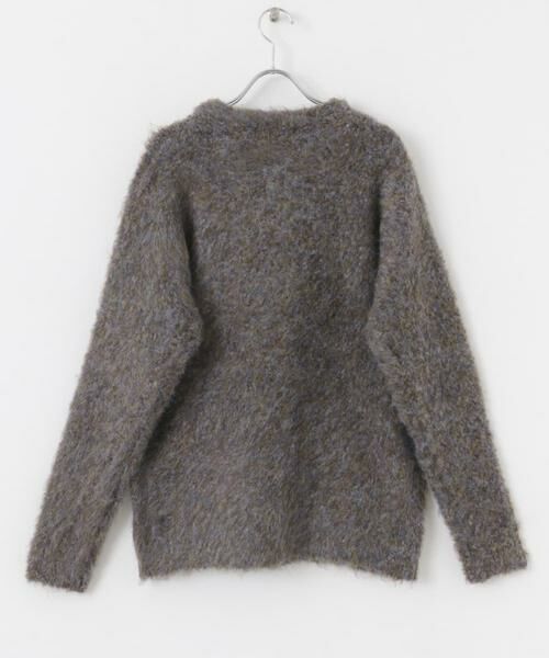 SENSE OF PLACE by URBAN RESEARCH / センスオブプレイス バイ アーバンリサーチ カーディガン・ボレロ | ブークレシャギークルーネックカーディガン | 詳細18