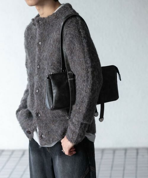 SENSE OF PLACE by URBAN RESEARCH / センスオブプレイス バイ アーバンリサーチ カーディガン・ボレロ | ブークレシャギークルーネックカーディガン | 詳細9