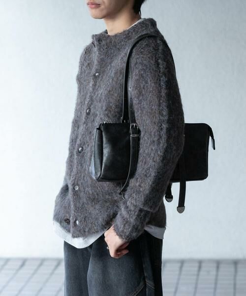 SENSE OF PLACE by URBAN RESEARCH / センスオブプレイス バイ アーバンリサーチ カーディガン・ボレロ | ブークレシャギークルーネックカーディガン | 詳細10