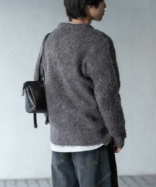 SENSE OF PLACE by URBAN RESEARCH / センスオブプレイス バイ アーバンリサーチ カーディガン・ボレロ | ブークレシャギークルーネックカーディガン | 詳細11