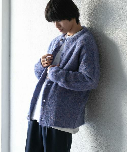SENSE OF PLACE by URBAN RESEARCH / センスオブプレイス バイ アーバンリサーチ カーディガン・ボレロ | ブークレシャギークルーネックカーディガン | 詳細25
