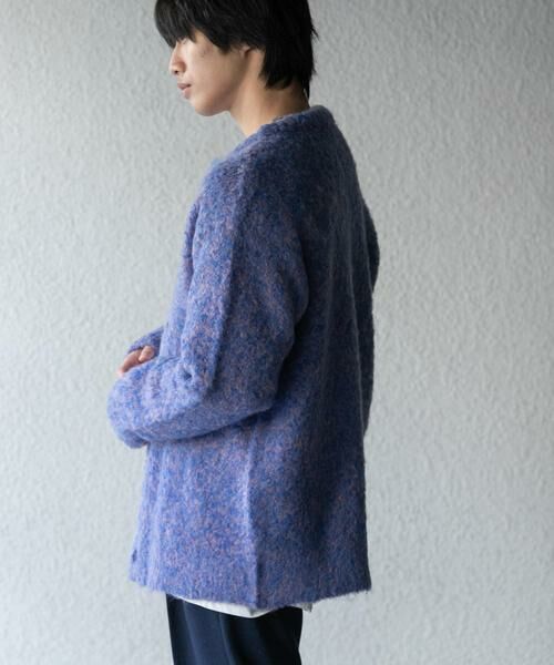 SENSE OF PLACE by URBAN RESEARCH / センスオブプレイス バイ アーバンリサーチ カーディガン・ボレロ | ブークレシャギークルーネックカーディガン | 詳細26