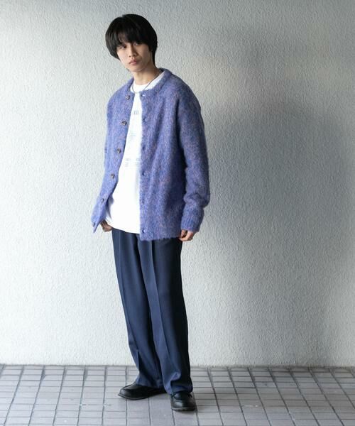 SENSE OF PLACE by URBAN RESEARCH / センスオブプレイス バイ アーバンリサーチ カーディガン・ボレロ | ブークレシャギークルーネックカーディガン | 詳細27