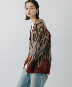 SENSE OF PLACE by URBAN RESEARCH / センスオブプレイス バイ アーバンリサーチ カーディガン・ボレロ | 『ユニセックス』モヘアライクVネックカーディガン