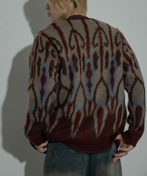 SENSE OF PLACE by URBAN RESEARCH / センスオブプレイス バイ アーバンリサーチ カーディガン・ボレロ | 『ユニセックス』モヘアライクVネックカーディガン | 詳細9