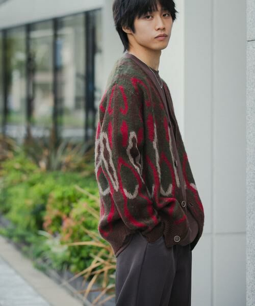 SENSE OF PLACE by URBAN RESEARCH / センスオブプレイス バイ アーバンリサーチ カーディガン・ボレロ | 『ユニセックス』モヘアライクVネックカーディガン | 詳細20
