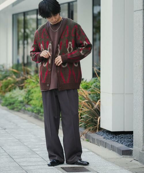 SENSE OF PLACE by URBAN RESEARCH / センスオブプレイス バイ アーバンリサーチ カーディガン・ボレロ | 『ユニセックス』モヘアライクVネックカーディガン | 詳細21