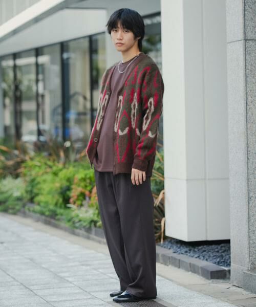 SENSE OF PLACE by URBAN RESEARCH / センスオブプレイス バイ アーバンリサーチ カーディガン・ボレロ | 『ユニセックス』モヘアライクVネックカーディガン | 詳細22