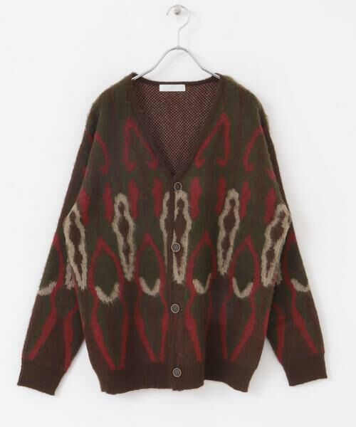 SENSE OF PLACE by URBAN RESEARCH / センスオブプレイス バイ アーバンリサーチ カーディガン・ボレロ | 『ユニセックス』モヘアライクVネックカーディガン | 詳細23