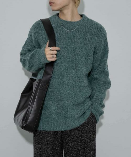 SENSE OF PLACE by URBAN RESEARCH / センスオブプレイス バイ アーバンリサーチ ニット・セーター | 『ユニセックス』ローゲージカラーニット | 詳細10