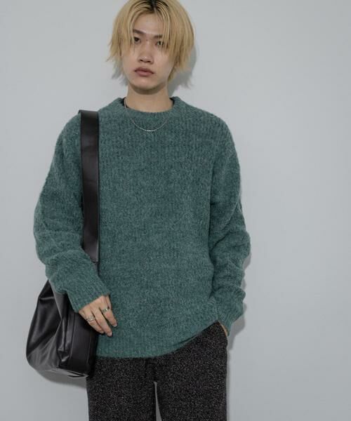 SENSE OF PLACE by URBAN RESEARCH / センスオブプレイス バイ アーバンリサーチ ニット・セーター | 『ユニセックス』ローゲージカラーニット | 詳細12