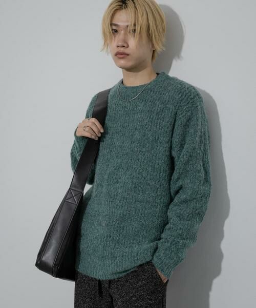 SENSE OF PLACE by URBAN RESEARCH / センスオブプレイス バイ アーバンリサーチ ニット・セーター | 『ユニセックス』ローゲージカラーニット | 詳細13