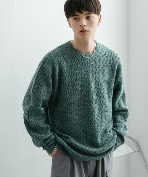 SENSE OF PLACE by URBAN RESEARCH / センスオブプレイス バイ アーバンリサーチ ニット・セーター | 『ユニセックス』ローゲージカラーニット | 詳細2