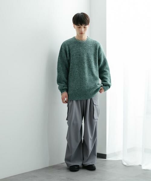 SENSE OF PLACE by URBAN RESEARCH / センスオブプレイス バイ アーバンリサーチ ニット・セーター | 『ユニセックス』ローゲージカラーニット | 詳細5