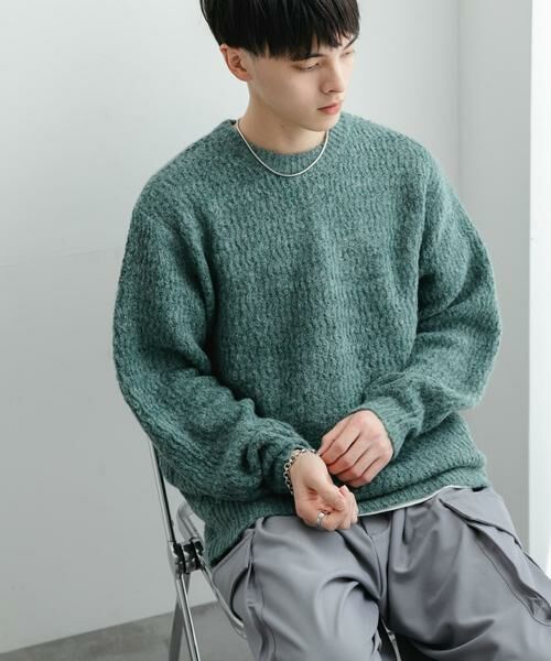 SENSE OF PLACE by URBAN RESEARCH / センスオブプレイス バイ アーバンリサーチ ニット・セーター | 『ユニセックス』ローゲージカラーニット | 詳細7
