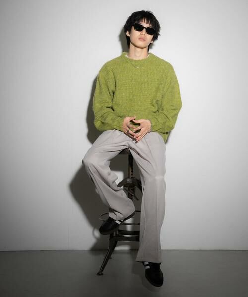 SENSE OF PLACE by URBAN RESEARCH / センスオブプレイス バイ アーバンリサーチ ニット・セーター | 『ユニセックス』ローゲージカラーニット | 詳細30