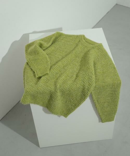 SENSE OF PLACE by URBAN RESEARCH / センスオブプレイス バイ アーバンリサーチ ニット・セーター | 『ユニセックス』ローゲージカラーニット | 詳細12