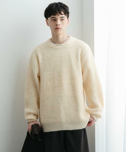 SENSE OF PLACE by URBAN RESEARCH / センスオブプレイス バイ アーバンリサーチ ニット・セーター | 『ユニセックス』ローゲージカラーニット | 詳細25
