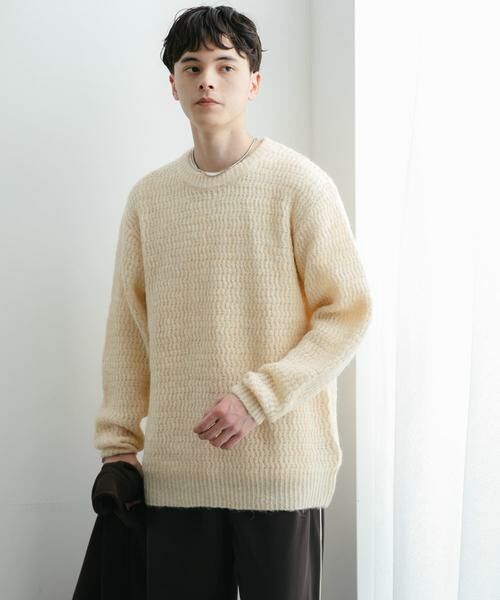 SENSE OF PLACE by URBAN RESEARCH / センスオブプレイス バイ アーバンリサーチ ニット・セーター | 『ユニセックス』ローゲージカラーニット | 詳細27