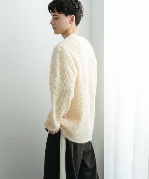 SENSE OF PLACE by URBAN RESEARCH / センスオブプレイス バイ アーバンリサーチ ニット・セーター | 『ユニセックス』ローゲージカラーニット | 詳細28