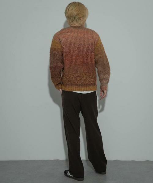 SENSE OF PLACE by URBAN RESEARCH / センスオブプレイス バイ アーバンリサーチ ニット・セーター | 『ユニセックス』ブークレグラデーションニット | 詳細8
