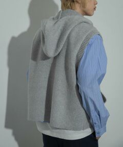 SENSE OF PLACE by URBAN RESEARCH / センスオブプレイス バイ アーバンリサーチ ベスト | 『洗濯可』シャギーフーディーベスト