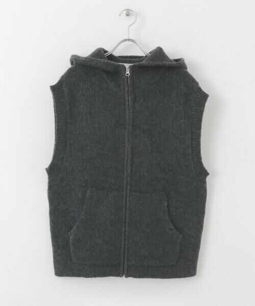 SENSE OF PLACE by URBAN RESEARCH / センスオブプレイス バイ アーバンリサーチ ベスト | 『洗濯可』シャギーフーディーベスト | 詳細14