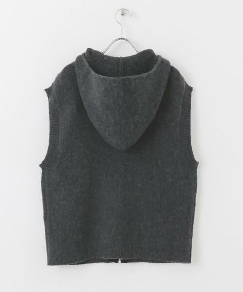 SENSE OF PLACE by URBAN RESEARCH / センスオブプレイス バイ アーバンリサーチ ベスト | 『洗濯可』シャギーフーディーベスト | 詳細16