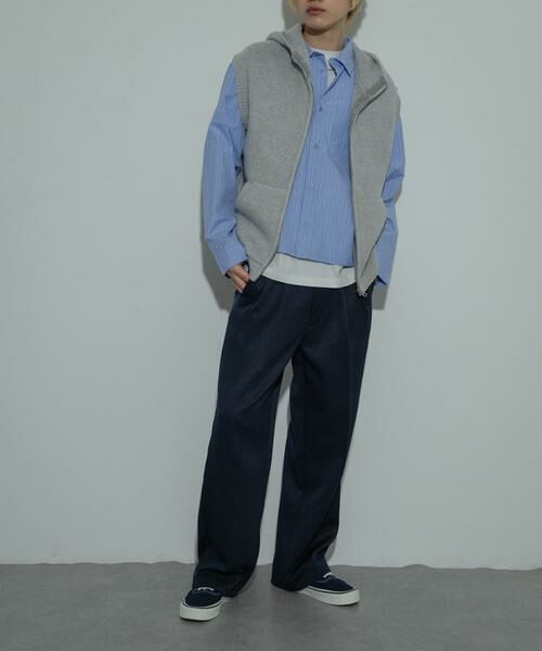 SENSE OF PLACE by URBAN RESEARCH / センスオブプレイス バイ アーバンリサーチ ベスト | 『洗濯可』シャギーフーディーベスト | 詳細25