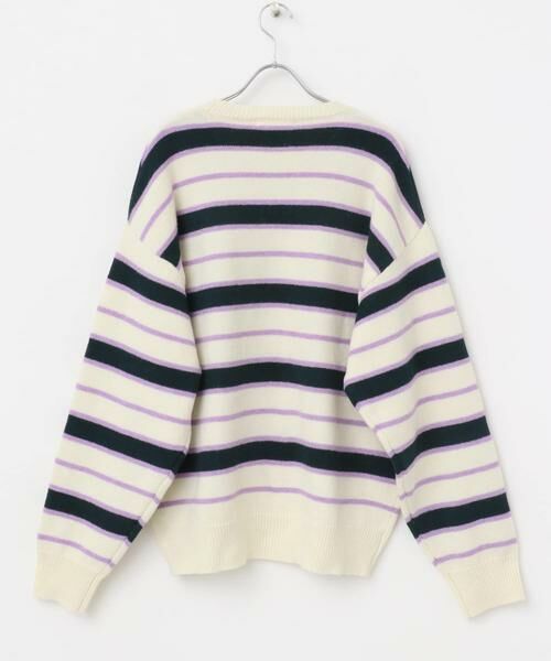 SENSE OF PLACE by URBAN RESEARCH / センスオブプレイス バイ アーバンリサーチ ニット・セーター | ウールブレンドボーダークルーネックニット | 詳細11