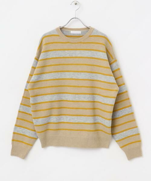 SENSE OF PLACE by URBAN RESEARCH / センスオブプレイス バイ アーバンリサーチ ニット・セーター | ウールブレンドボーダークルーネックニット | 詳細28