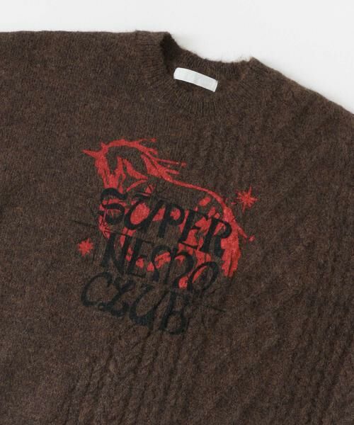 SENSE OF PLACE by URBAN RESEARCH / センスオブプレイス バイ アーバンリサーチ ニット・セーター | 『別注』SHUHEI KOKI×SENSE OF PLACE　プリントニット | 詳細11