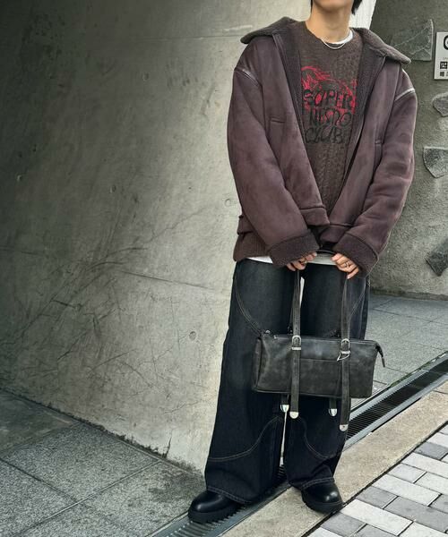 SENSE OF PLACE by URBAN RESEARCH / センスオブプレイス バイ アーバンリサーチ ニット・セーター | 『別注』SHUHEI KOKI×SENSE OF PLACE　プリントニット | 詳細8