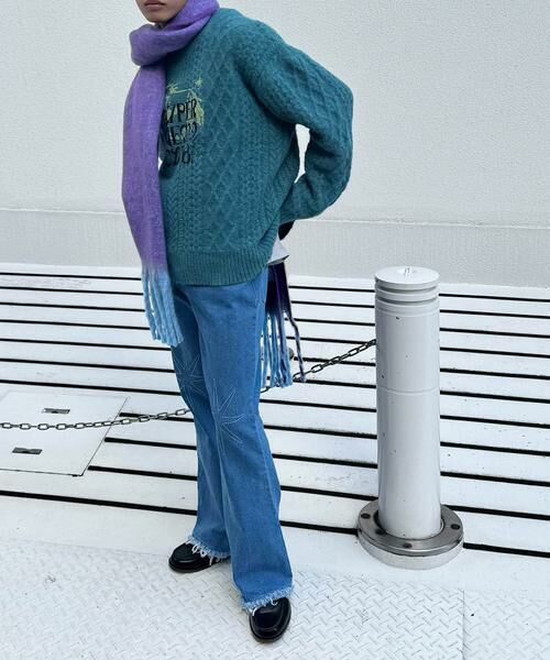 SENSE OF PLACE by URBAN RESEARCH / センスオブプレイス バイ アーバンリサーチ ニット・セーター | 『別注』SHUHEI KOKI×SENSE OF PLACE　プリントニット | 詳細16