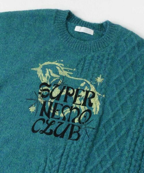 SENSE OF PLACE by URBAN RESEARCH / センスオブプレイス バイ アーバンリサーチ ニット・セーター | 『別注』SHUHEI KOKI×SENSE OF PLACE　プリントニット | 詳細18