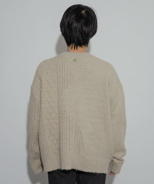 SENSE OF PLACE by URBAN RESEARCH / センスオブプレイス バイ アーバンリサーチ ニット・セーター | 『別注』SHUHEI KOKI×SENSE OF PLACE　プリントニット | 詳細30