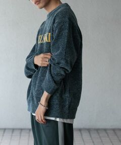 SENSE OF PLACE by URBAN RESEARCH / センスオブプレイス バイ アーバンリサーチ ニット・セーター | モールロゴグラフィックニット