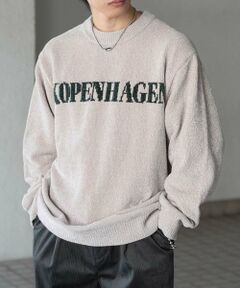 SENSE OF PLACE by URBAN RESEARCH / センスオブプレイス バイ アーバンリサーチ ニット・セーター | モールロゴグラフィックニット