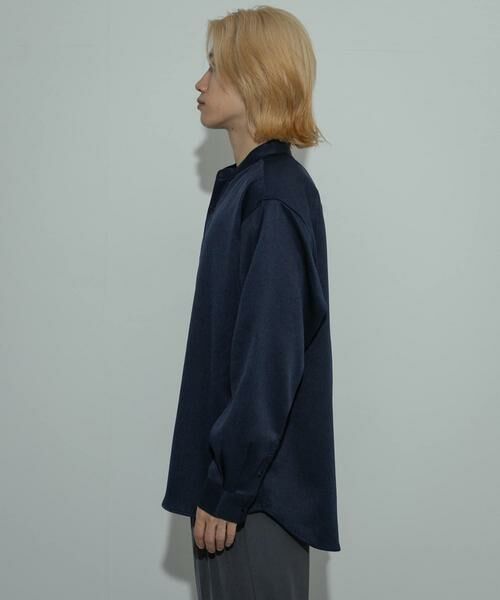 SENSE OF PLACE by URBAN RESEARCH / センスオブプレイス バイ アーバンリサーチ シャツ・ブラウス | ウールライクバンドカラールーズシャツ | 詳細16