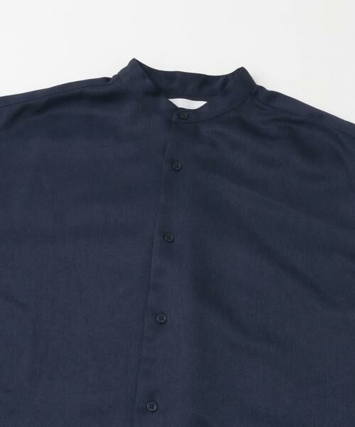 SENSE OF PLACE by URBAN RESEARCH / センスオブプレイス バイ アーバンリサーチ シャツ・ブラウス | ウールライクバンドカラールーズシャツ | 詳細19