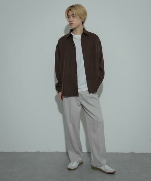 SENSE OF PLACE by URBAN RESEARCH / センスオブプレイス バイ アーバンリサーチ シャツ・ブラウス | ヘリンボーンレギュラーカラーシャツ | 詳細17