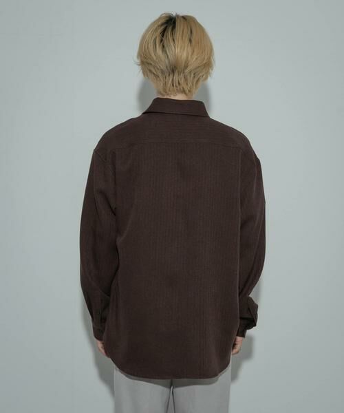SENSE OF PLACE by URBAN RESEARCH / センスオブプレイス バイ アーバンリサーチ シャツ・ブラウス | ヘリンボーンレギュラーカラーシャツ | 詳細20
