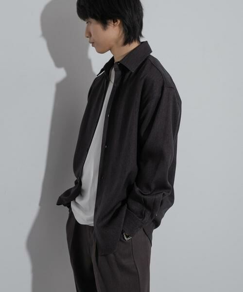 SENSE OF PLACE by URBAN RESEARCH / センスオブプレイス バイ アーバンリサーチ シャツ・ブラウス | ヘリンボーンレギュラーカラーシャツ | 詳細27