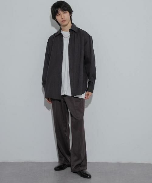 SENSE OF PLACE by URBAN RESEARCH / センスオブプレイス バイ アーバンリサーチ シャツ・ブラウス | ヘリンボーンレギュラーカラーシャツ | 詳細29