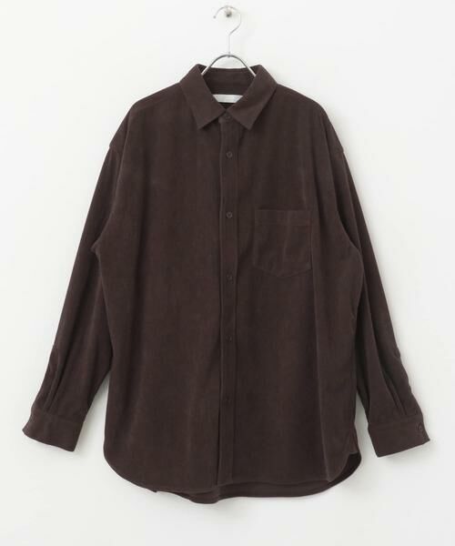 SENSE OF PLACE by URBAN RESEARCH / センスオブプレイス バイ アーバンリサーチ シャツ・ブラウス | 『ユニセックス』コーデュロイルーズシャツ | 詳細14