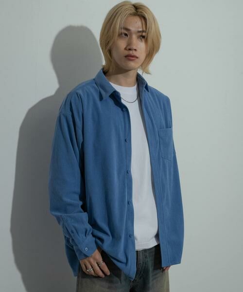 SENSE OF PLACE by URBAN RESEARCH / センスオブプレイス バイ アーバンリサーチ シャツ・ブラウス | 『ユニセックス』コーデュロイルーズシャツ | 詳細27