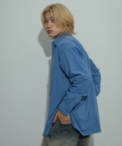 SENSE OF PLACE by URBAN RESEARCH / センスオブプレイス バイ アーバンリサーチ シャツ・ブラウス | 『ユニセックス』コーデュロイルーズシャツ | 詳細28